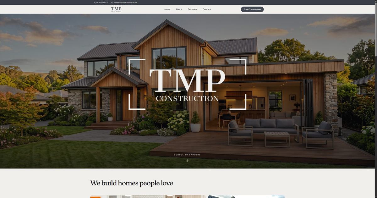 TMP Construction screenshot