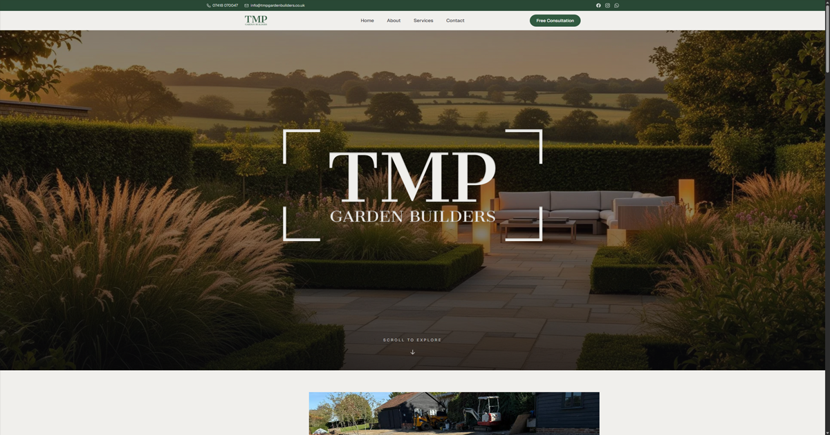 TMP Garden Builders screenshot